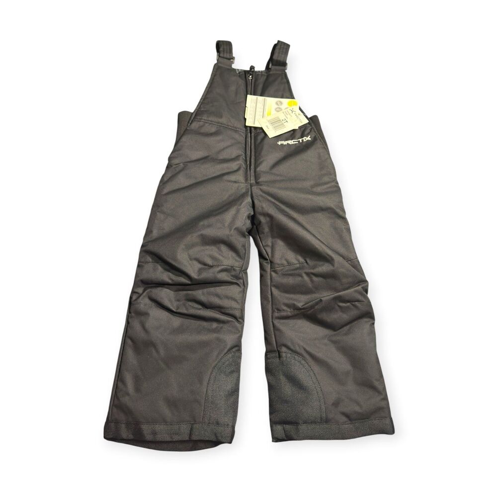 Arctix Black Bib Overalls Snow Ski Pants 2T BNWT‎